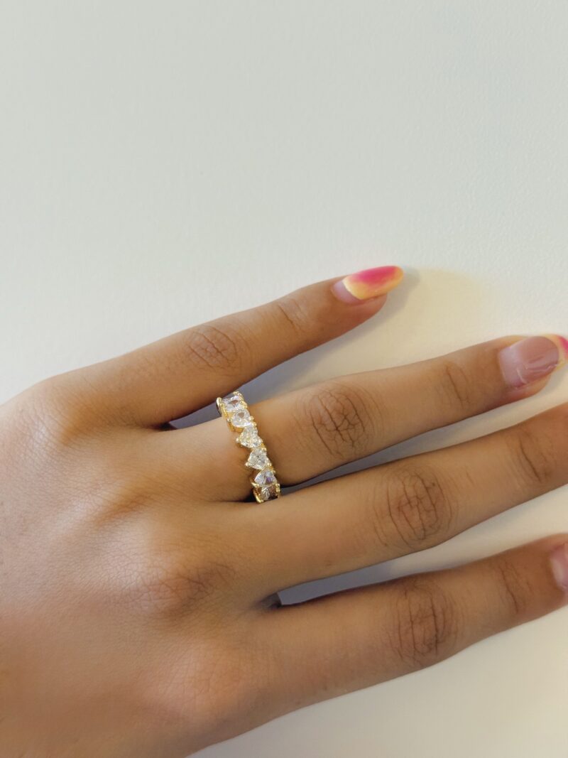Diamond Heart Ring - Image 3