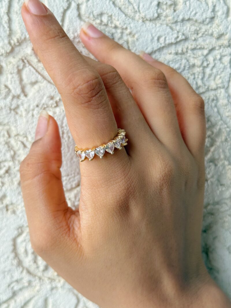 Diamond Heart Ring
