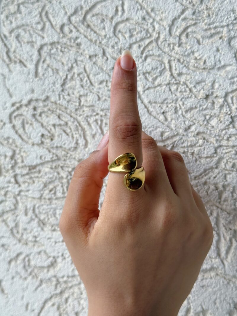 Double Curved Ring - Image 2
