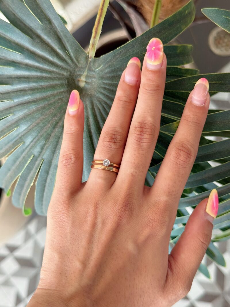 Double Band Ring (Rose Gold)