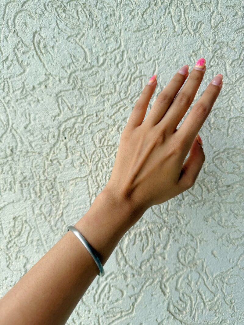 Plain Silver Kada - Image 2