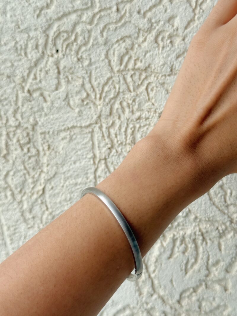 Plain Silver Kada - Image 3