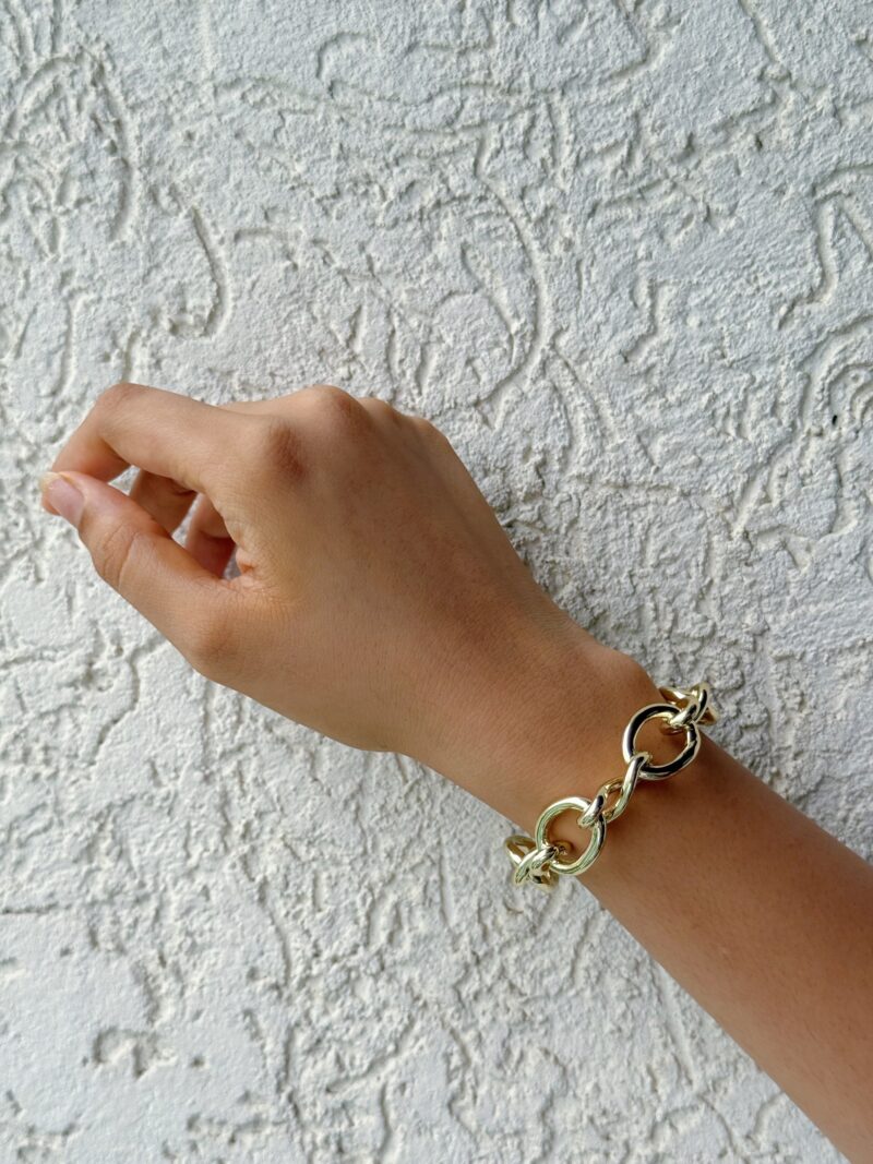 Gold Linked Kada - Image 3