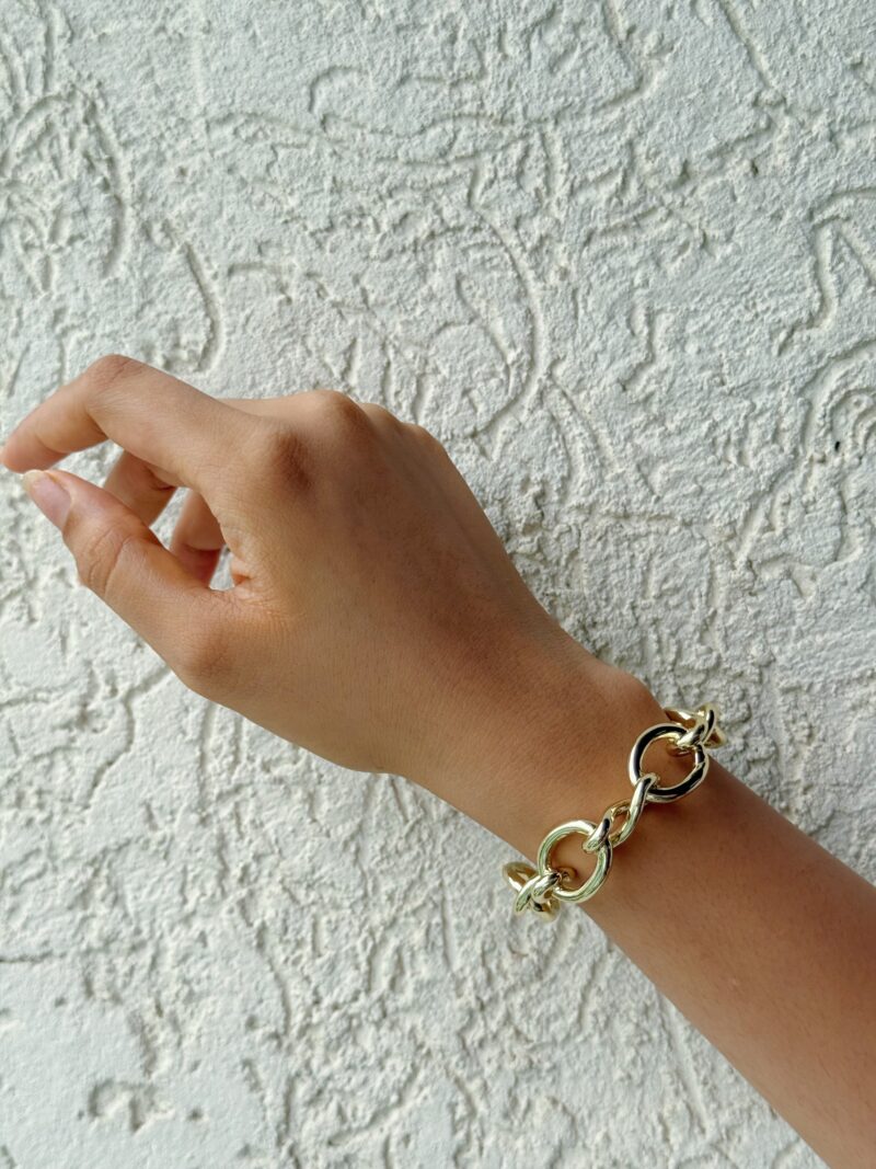 Gold Linked Kada - Image 4