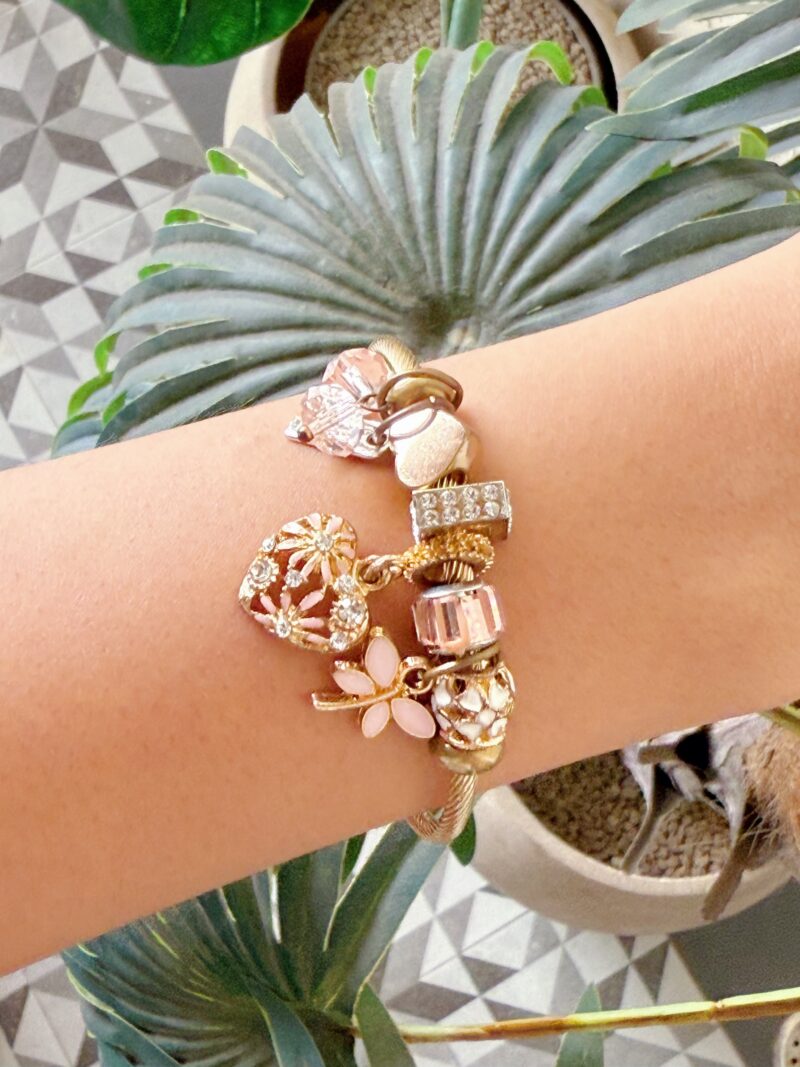 Heart Charm Bracelet - Image 2