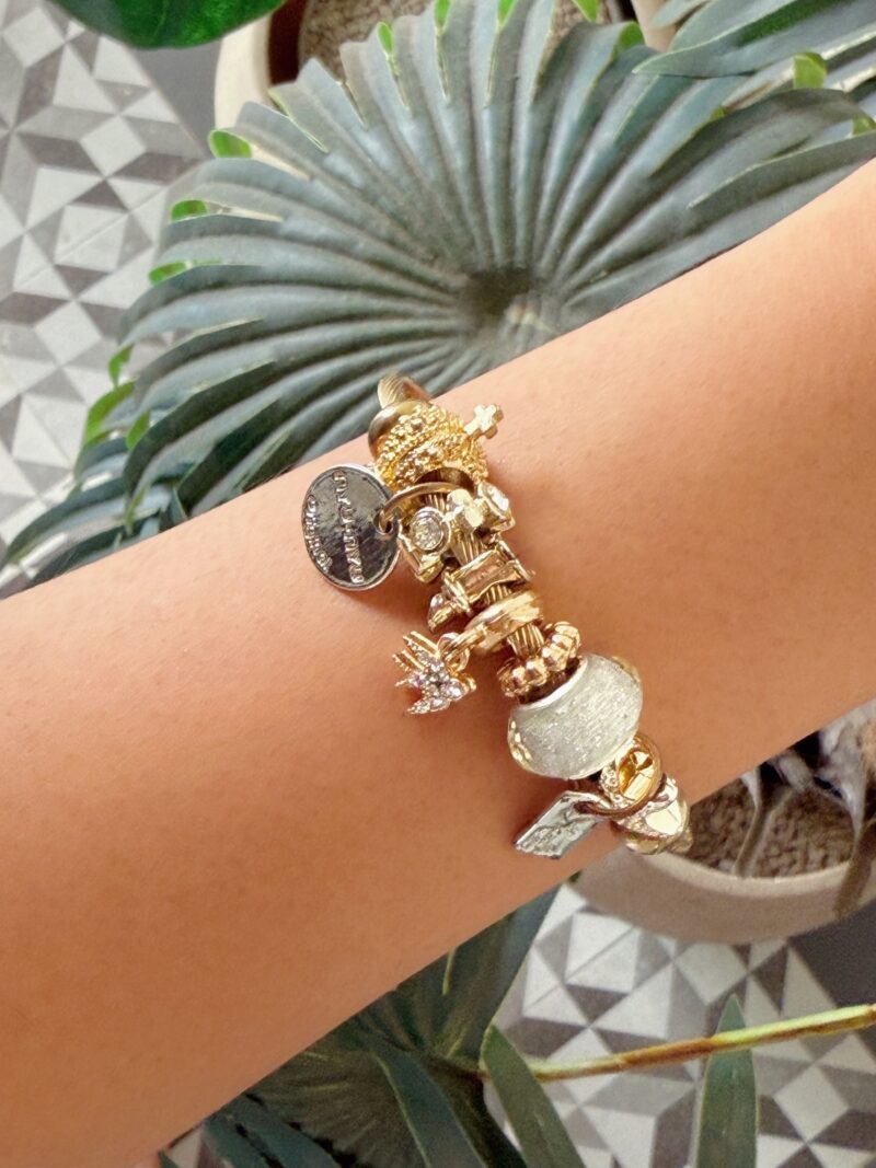 Crown Charm Bracelet - Image 3