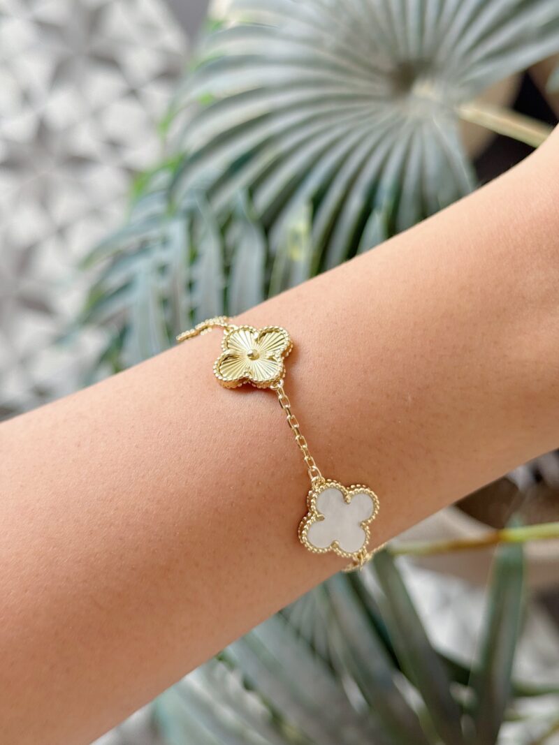 White Clover Bracelet - Image 2