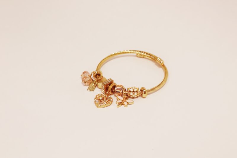 Heart Charm Bracelet