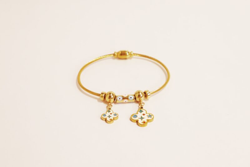 Evil Eye clover Bracelet