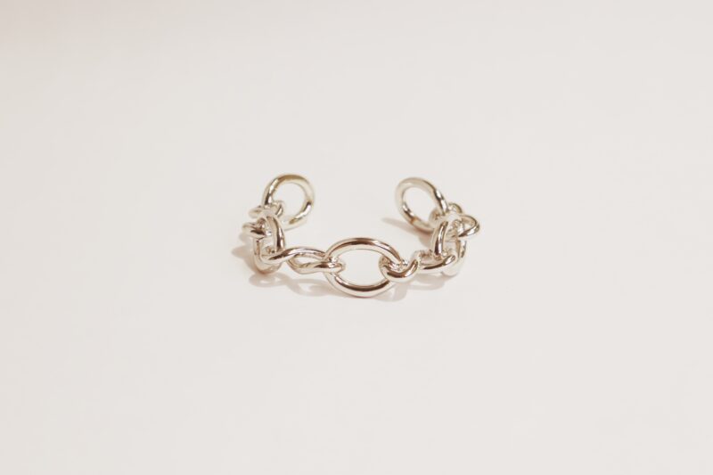 Silver Linked Kada - Image 5