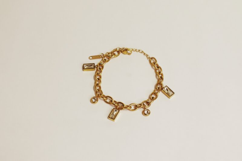 Diamond Charm Bracelet - Image 6