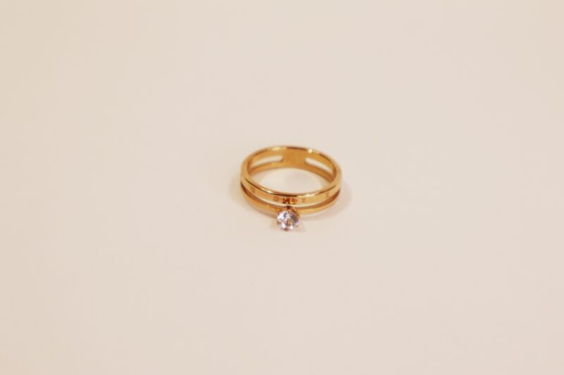 Double Band Ring (Rose Gold) - Image 2