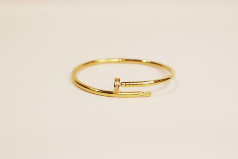 Diamond Nail Bracelet
