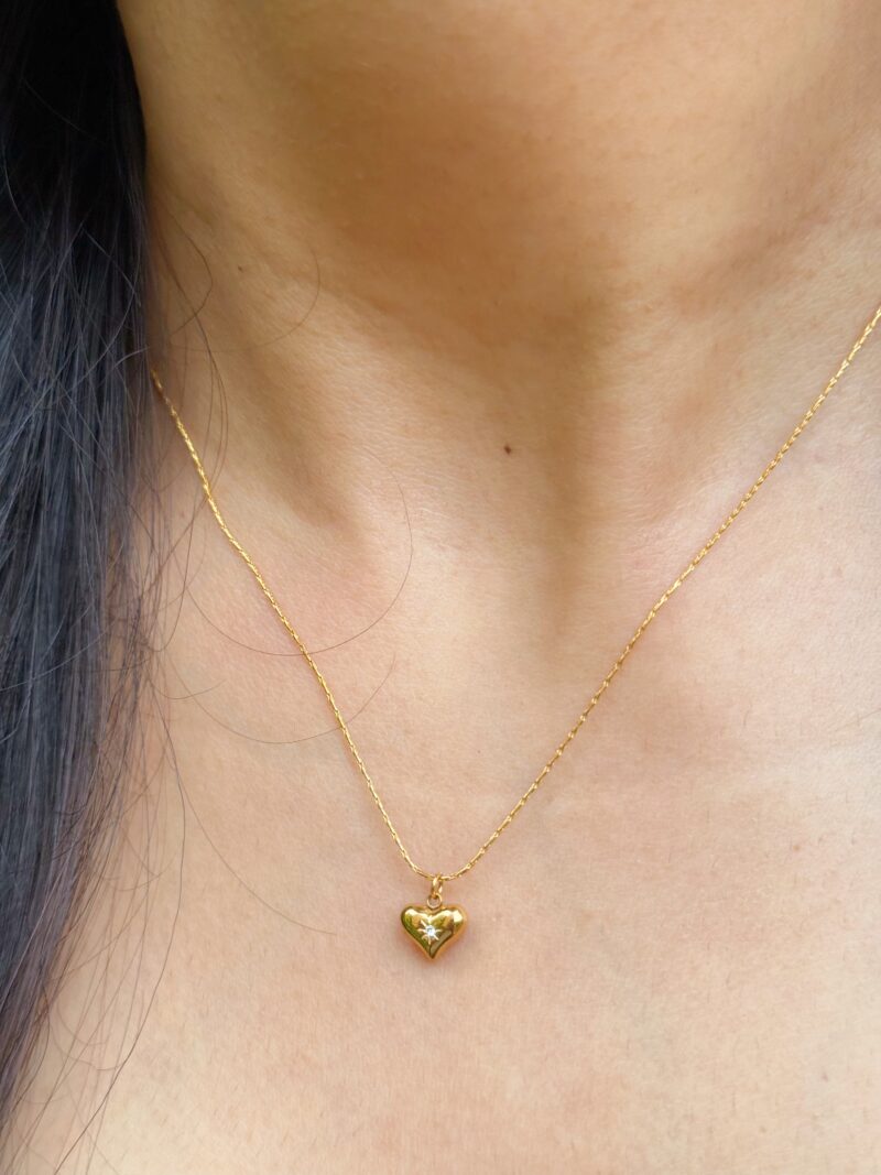 Heart Stone Necklace