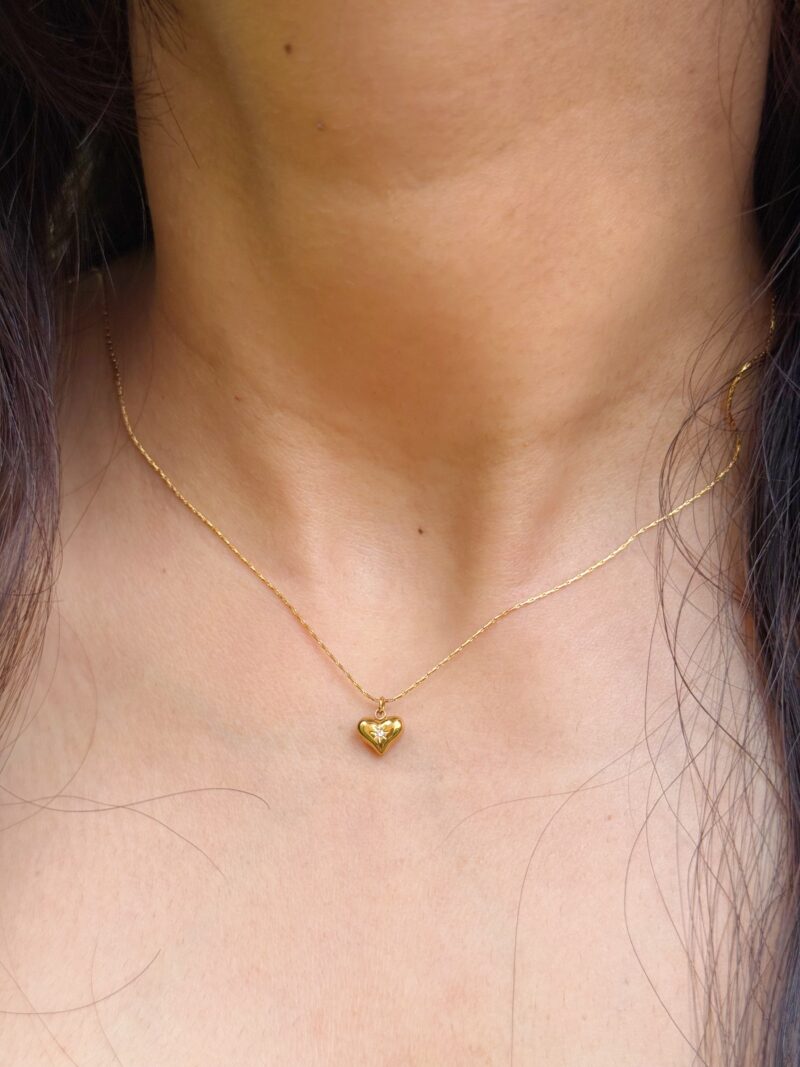 Heart Stone Necklace - Image 3