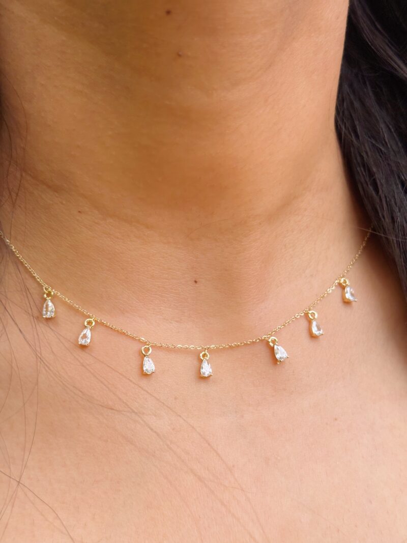 Drop Charm Necklace