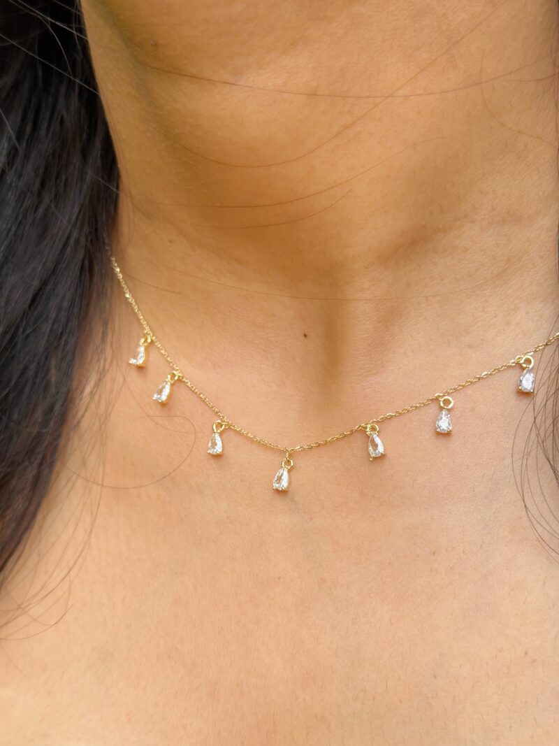 Drop Charm Necklace - Image 2
