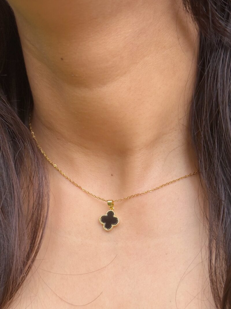 Black Clover Necklace